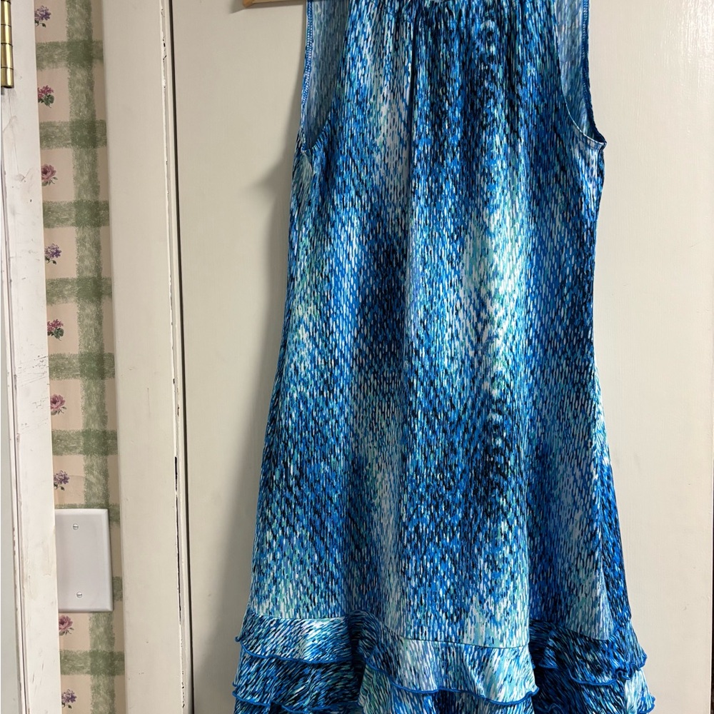 R&K Vibrant Blue pullover dress